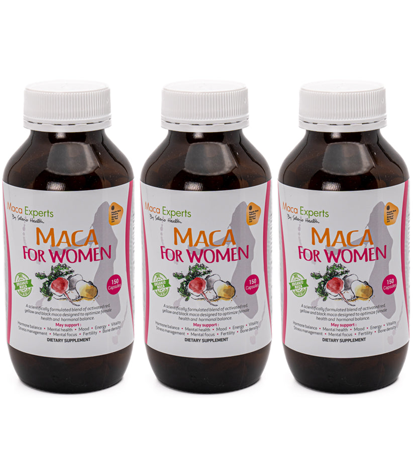 Maca for Women Capsules – Hormonal Support