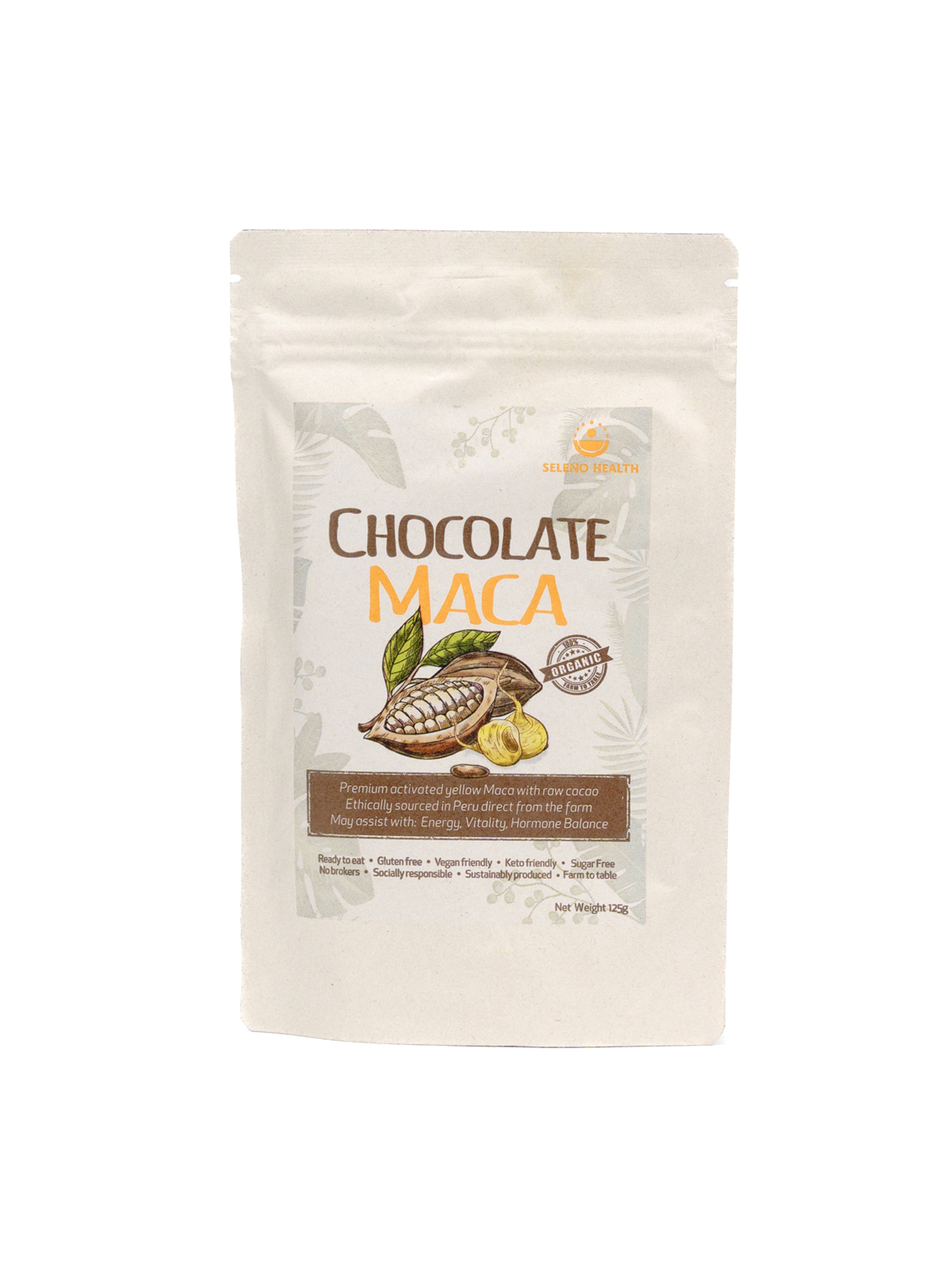 Organic Activated Chocolate Maca Powder