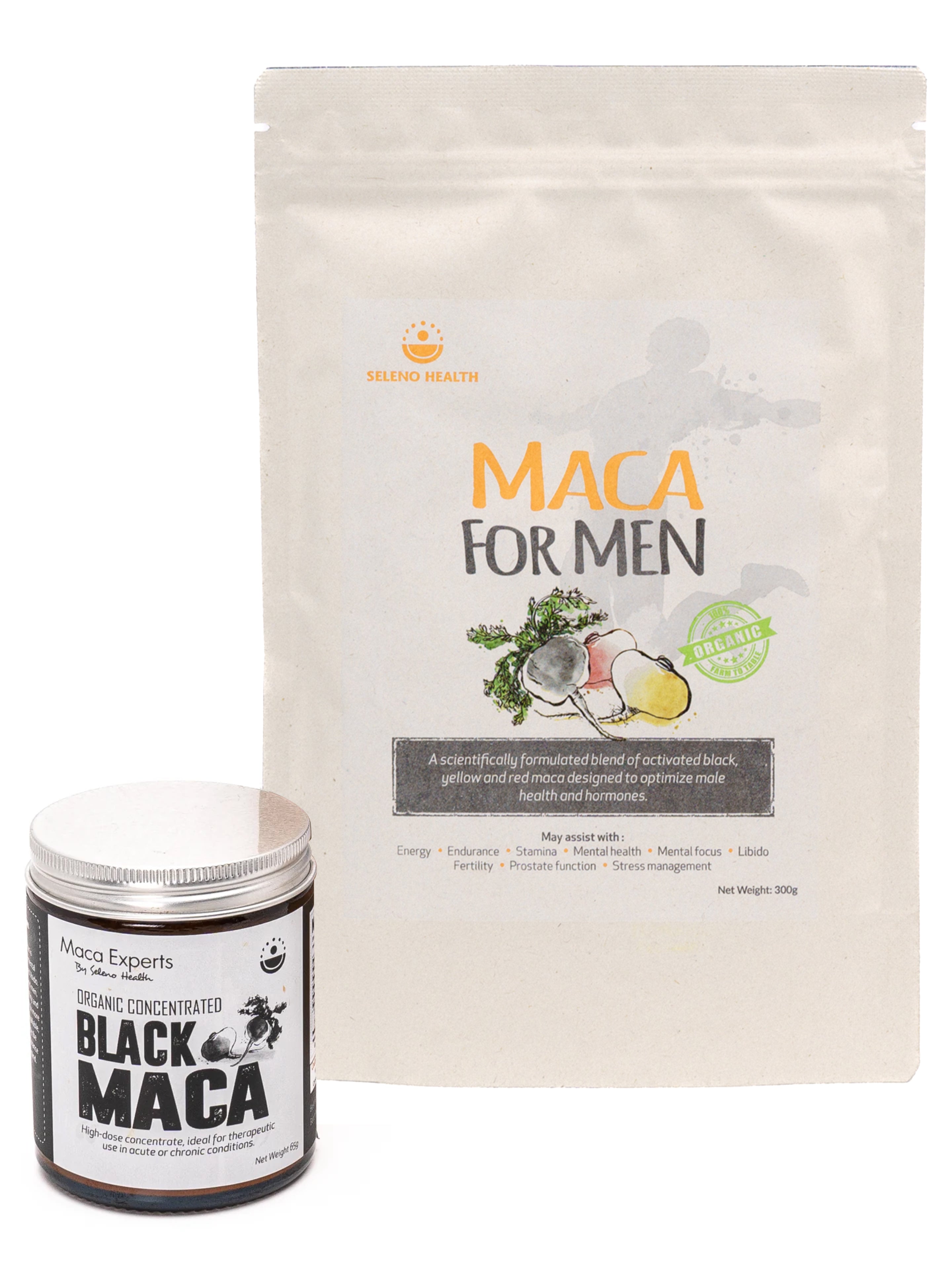 Maca performance and desire pack for Men