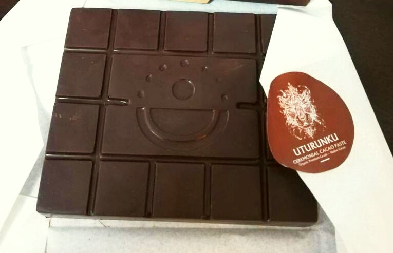 Uturunku (Jaguar) Ceremonial Cacao Paste Block - 500g