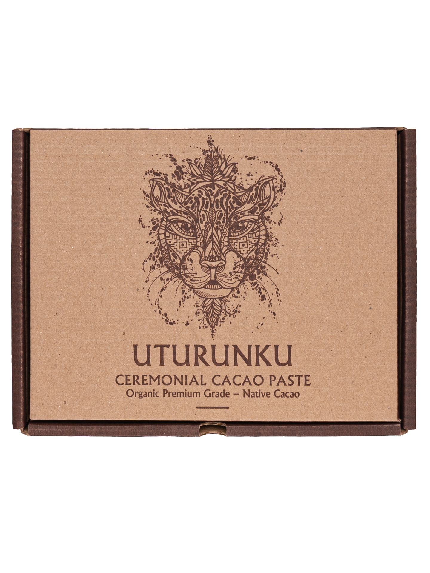 Uturunku (Jaguar) Ceremonial Cacao Paste Block - 500g