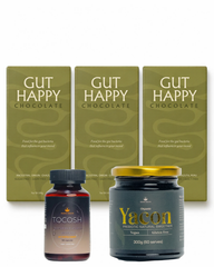 Gut Health Bundle – Tocosh, Yacon Syrup, Gut Happy Chocolate & 12 Week Gut Reset