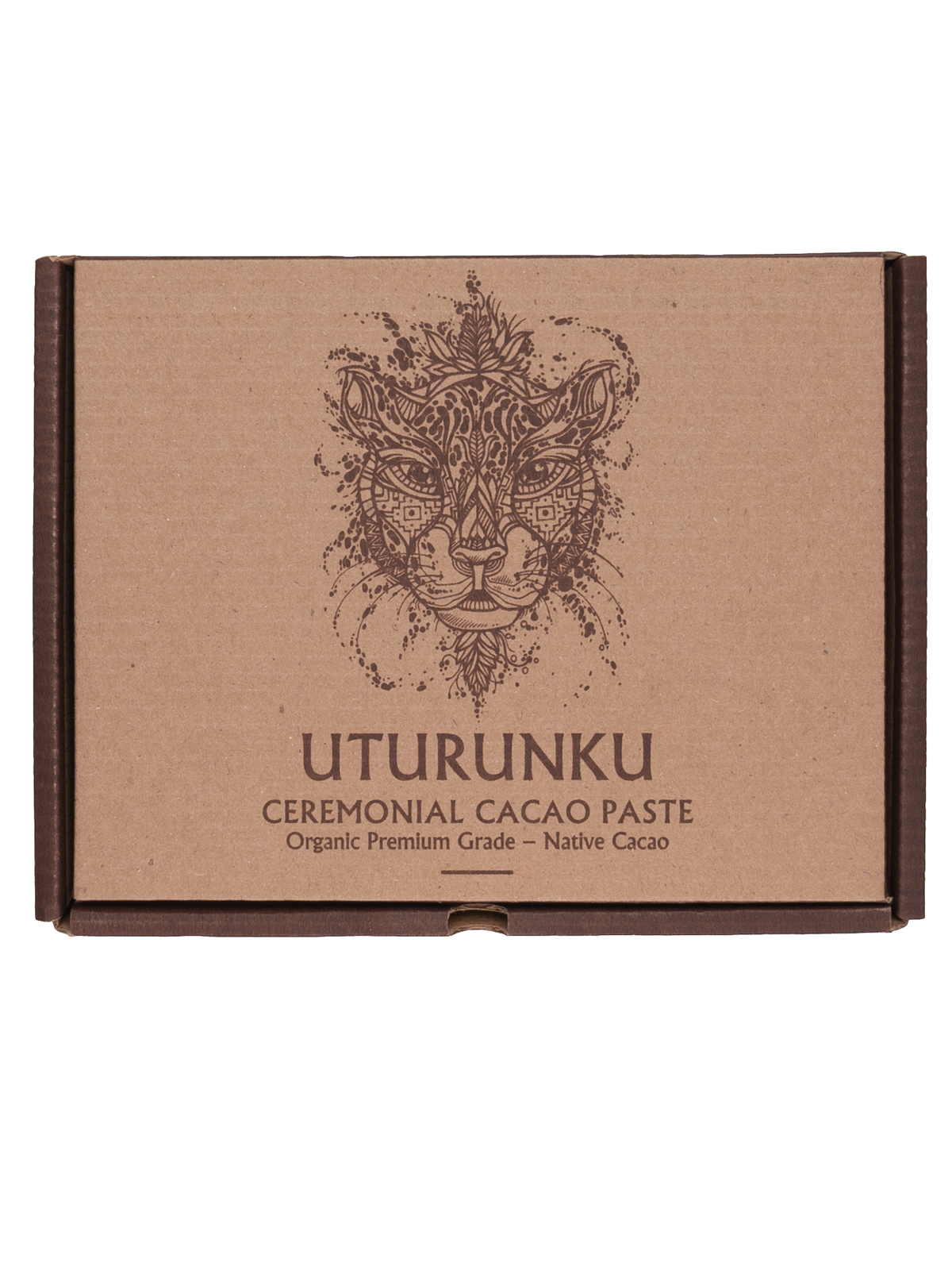 Uturunku (Jaguar) Ceremonial Cacao Paste Block - 500g
