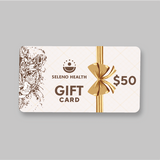 Seleno Health Gift Cards - Give the Gift of Good Health and Wellbeing