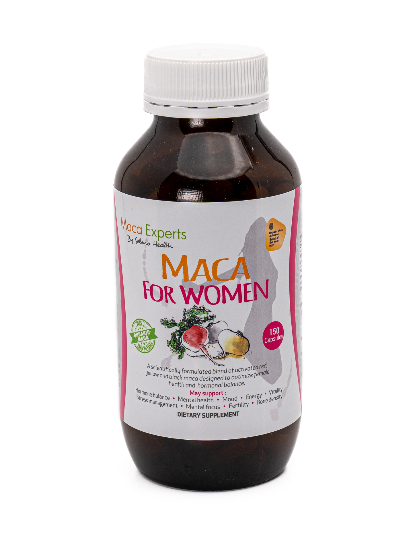 Maca for Women Capsules – Hormonal Support